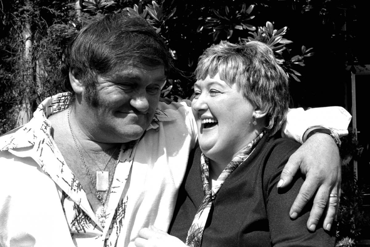 Comedian Les Dawson at the Chase Hotel, Ross-on-Wye.
18-08-1980
