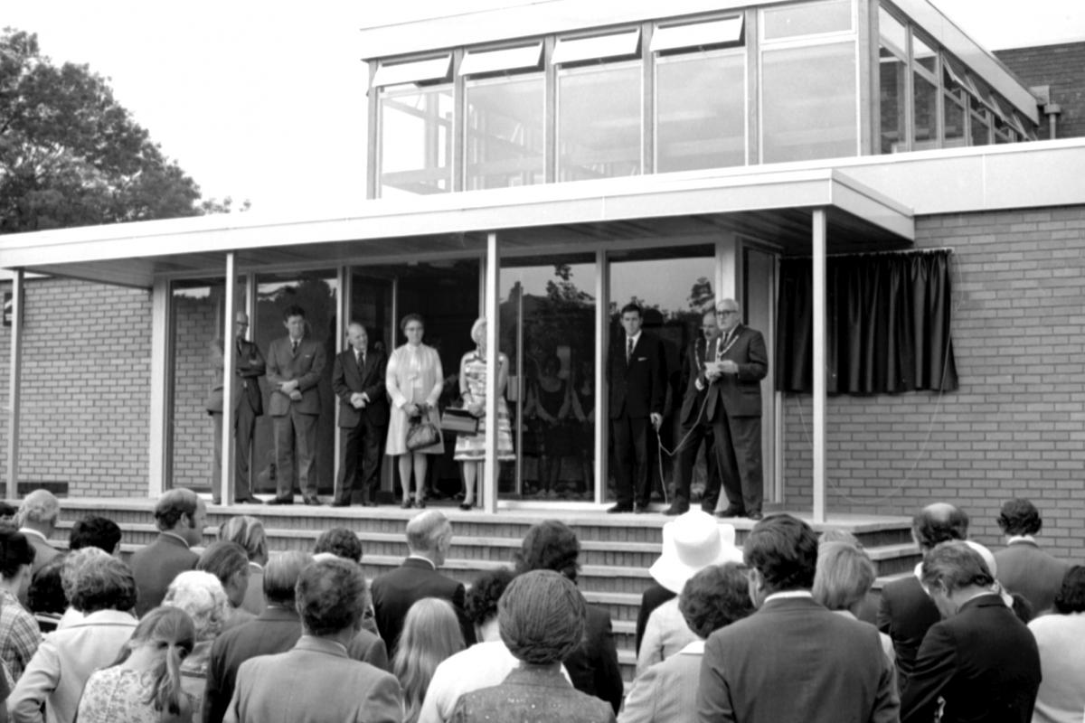 Ross Swimming Pool Opening, 1973