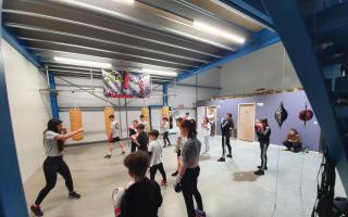 Hereford Boxing Academy has reopened after a car crash