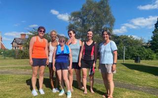 The Ross-on-Wye Ladies A tennis team that fell to a 4-2 defeat to Droitwich