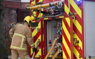 Fire in derelict Hereford building deemed 'suspicious'