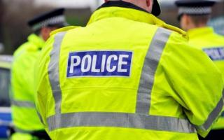 Power tools were stolen from a parked vehicle in Bromyard
