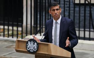 Rishi Sunak has hit out at former Prime Ministers Liz Truss and Boris Johnson in his first speech in office