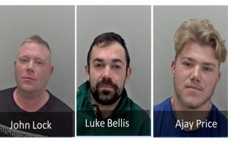 John Lock, Luke Bellis and Ajay Price have all been jailed for life