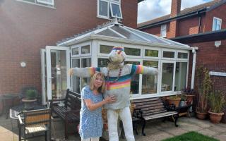 LGBT pride scarecrow to be displayed in Herefordshire
