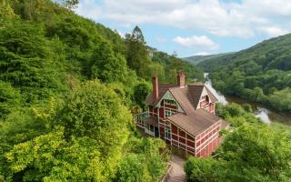 Otis and Jean's Sex Education home in Symonds Yat is for sale