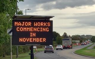 More work will be taking place on Roman Road in Hereford
