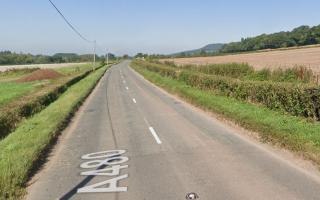 Live: Crash on Herefordshire A-road
