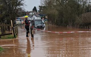 Latest updates: flood alerts in Herefordshire as rivers rise