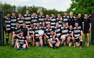 The victorious Luctonians thirds who won the North Midlands Shield competition