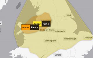 Flooding danger in Herefordshire with weather warning in force