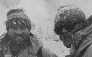 Bronco Lane  and Brummie Stokes, who scaled Mount Everest in 1976