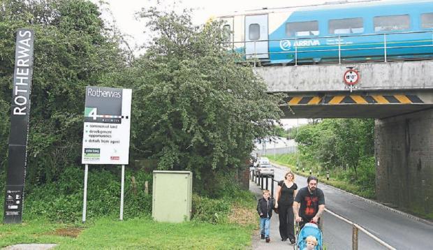 Trains won’t be stopping at Rotherwas any time soon after moves to bring a station to the industrial estate were scrapped Photo: Ben Hussain