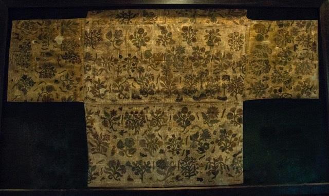 Copy of historic Tudor cloth brought to St Faith's Church in Bacton | Hereford Times 
