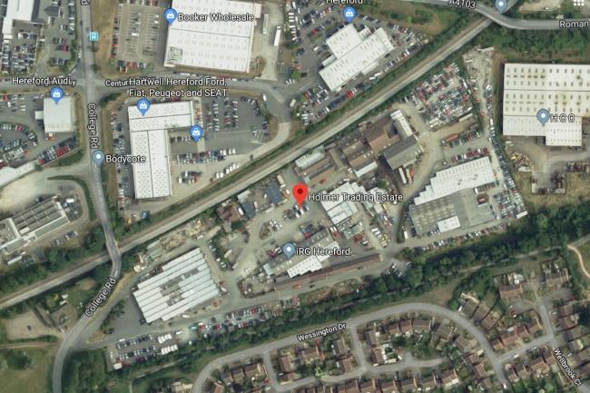Holmer Trading Estate. Image from Google Maps