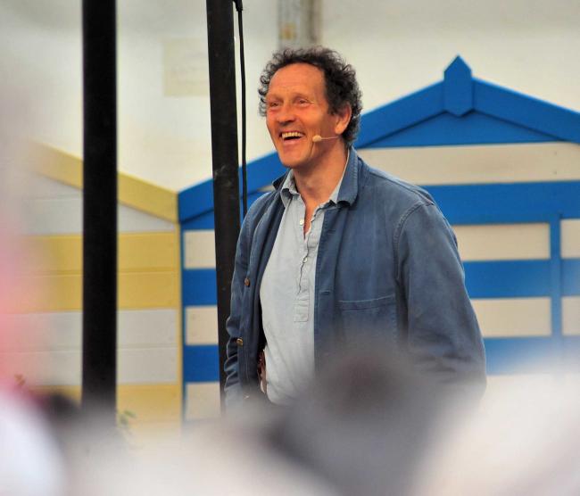 Monty Don, pictured in 2019, has criticised the NHS's Covid booster programme in Herefordshire. Picture: Jonathan Barry