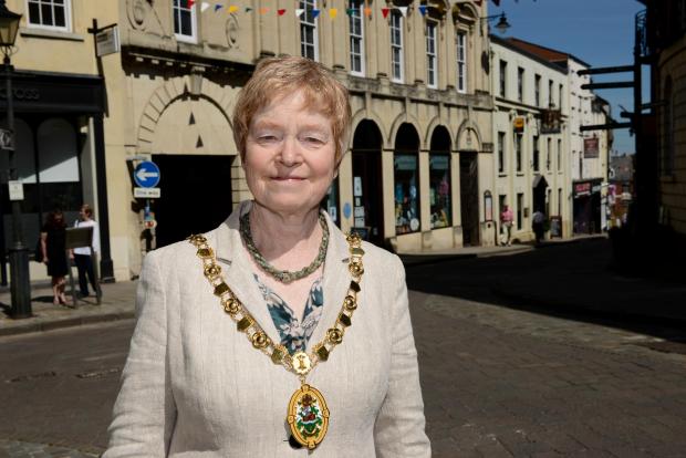 Hereford Times: Former Ross-on-Wye mayor Jane Roberts. Picture: Rob Davies